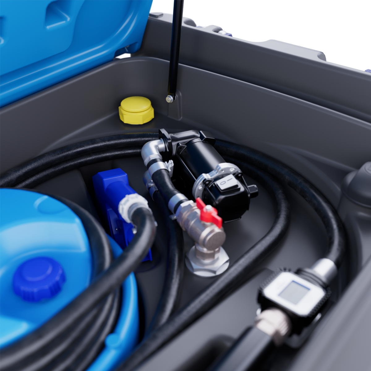 ZBIORNIK MOBILNY TRUCKMASTER COMBO NA ON 400L + ZBIORNIK NA ADBLUE® 40L, LICZNIK