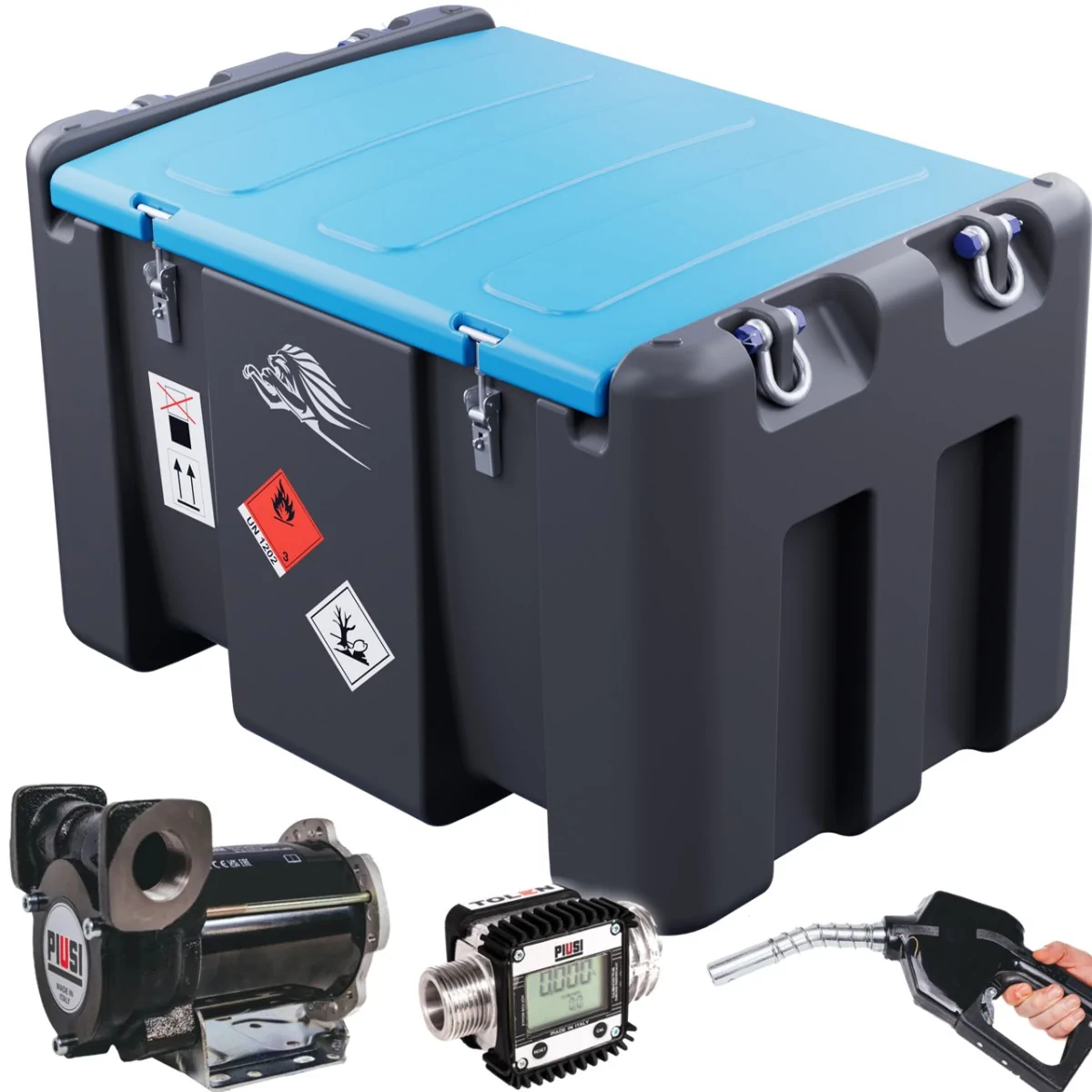 ZBIORNIK MOBILNY TRUCKMASTER COMBO NA ON 400L + ZBIORNIK NA ADBLUE® 40L, LICZNIK