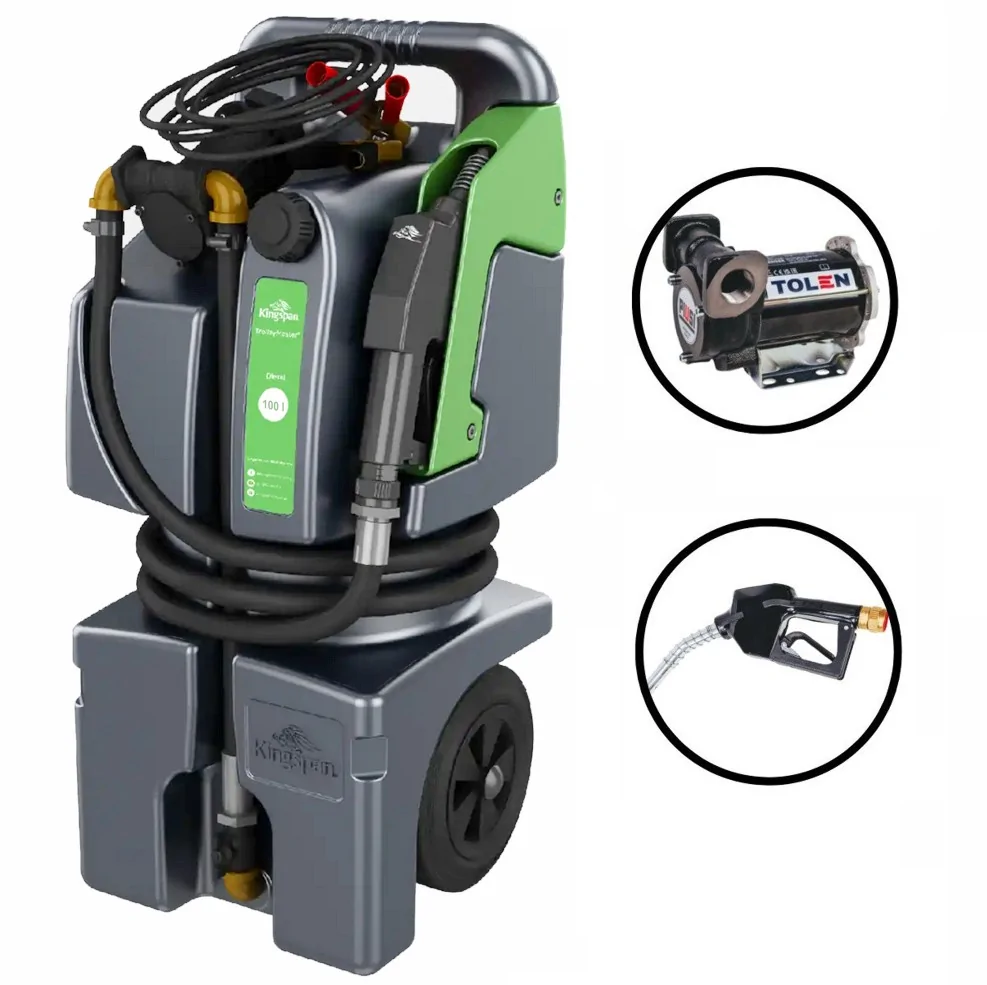 KOMPAKTOWY ZBIORNIK NA OLEJ ON TROLLEYMASTER 100L