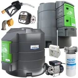 ZBIORNIK DO PALIWA OLEJU ON 5000L - FUELMASTER STANDARD 2, POMPA 230V LICZNIK, CZUJNIK POZIOMU, LED, ZŁĄCZE EURO