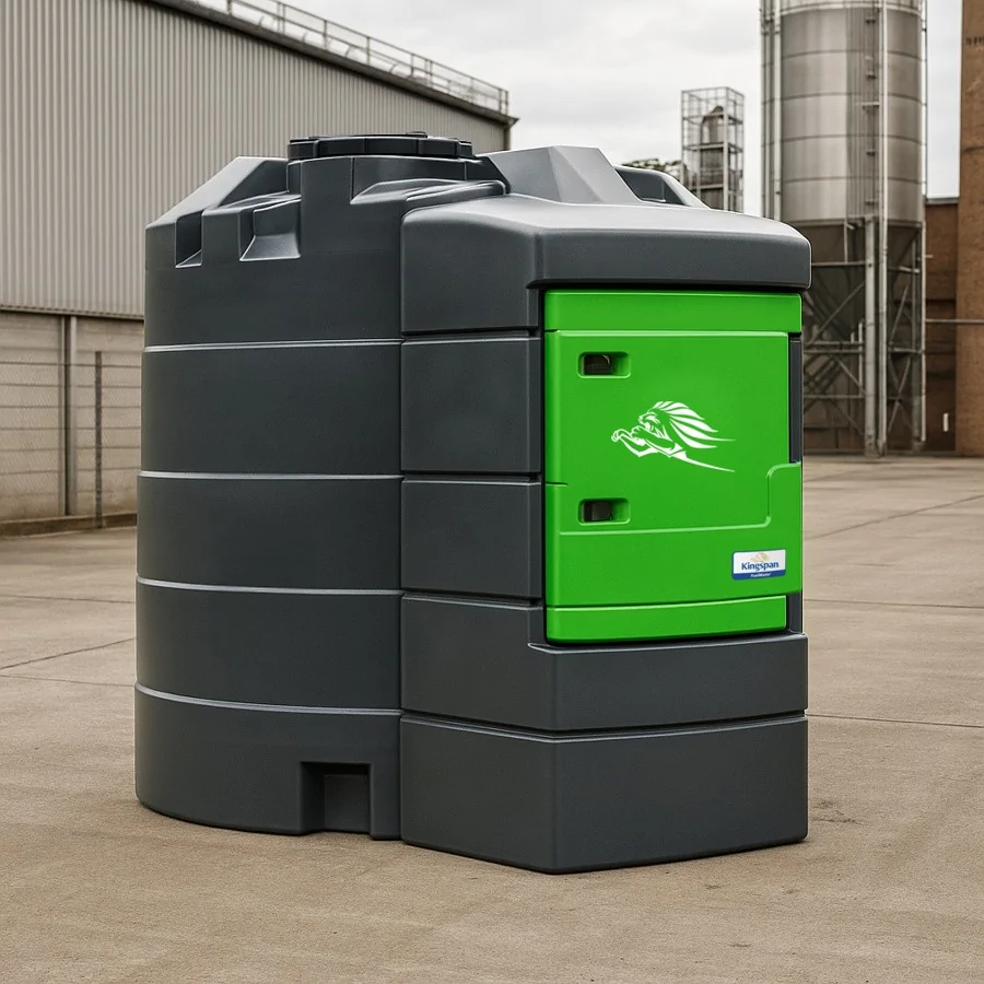 ZBIORNIK DO PALIWA OLEJU ON 5000L - FUELMASTER STANDARD 2, POMPA 230V LICZNIK, CZUJNIK POZIOMU, LED, ZŁĄCZE EURO