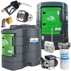 ZBIORNIK DO PALIWA OLEJU ON 5000L - FUELMASTER STANDARD 2, POMPA 230V LICZNIK, CZUJNIK POZIOMU, LED, ZŁĄCZE EURO