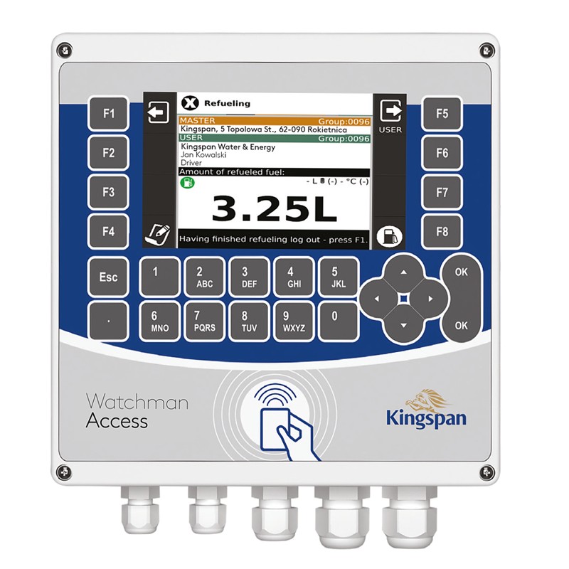 ZBIORNIK DO PALIWA ON 5000L – FUELMASTER® PRO | POMPA 230V, LICZNIK, WATCHMAN ACCESS, FILTR, PISTOLET, LED, ZŁĄCZE EURO