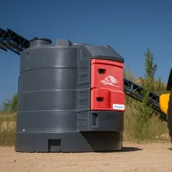 ZBIORNIK DO PALIWA ON 5000L – FUELMASTER® PRO | POMPA 230V, LICZNIK, WATCHMAN ACCESS, FILTR, PISTOLET, LED, ZŁĄCZE EURO