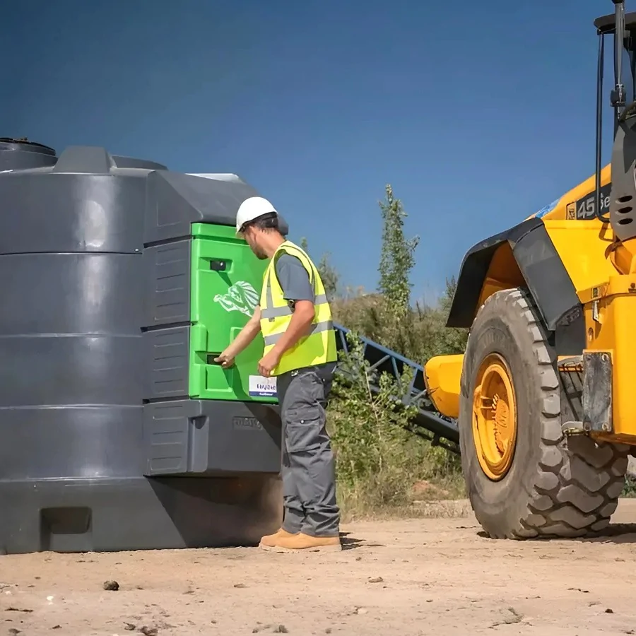 ZBIORNIK DO PALIWA OLEJU ON 9000L - FUELMASTER SMART, POMPA 230V, PULSER, WATCHMAN FLO, LINIA NAPEŁNIAJĄCA