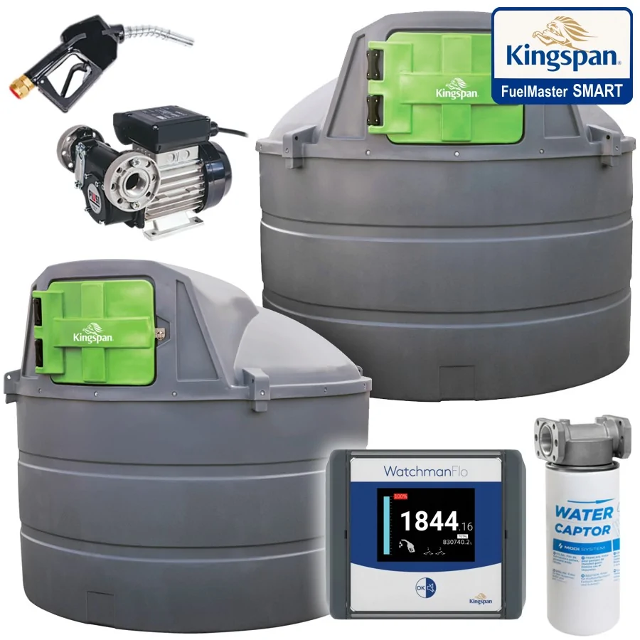 ZBIORNIK DO PALIWA OLEJU ON 5000L - FUELMASTER SMART, POMPA 230V, PULSER, WATCHMAN FLO | FM5000D