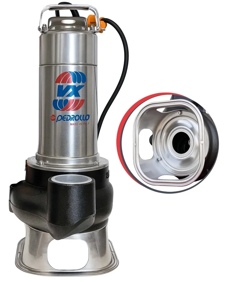 Zanurzeniowa pompa VXM ze stali nierdzewnej do ścieków Zanurzeniowa pompa VXM ze stali nierdzewnej do ścieków