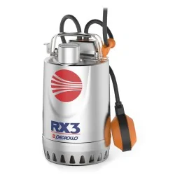 POMPA PEDROLLO ZATAPIALNA RXm 3/20 | 230V 0,55kW - 240 l/min