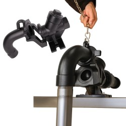 Złącze hakowe z żeliwa do montażu pompy w przepompowni