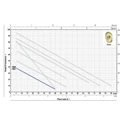 Pompa obiegowa Pedrollo PQ 60 | 230V, 0.37 kW - 40 l/min