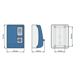 PERDOLLO E2-TRI - WIELOFUNKCYJNA SKRZYNKA STERUJĄCA DLA 2 POMP | 400V