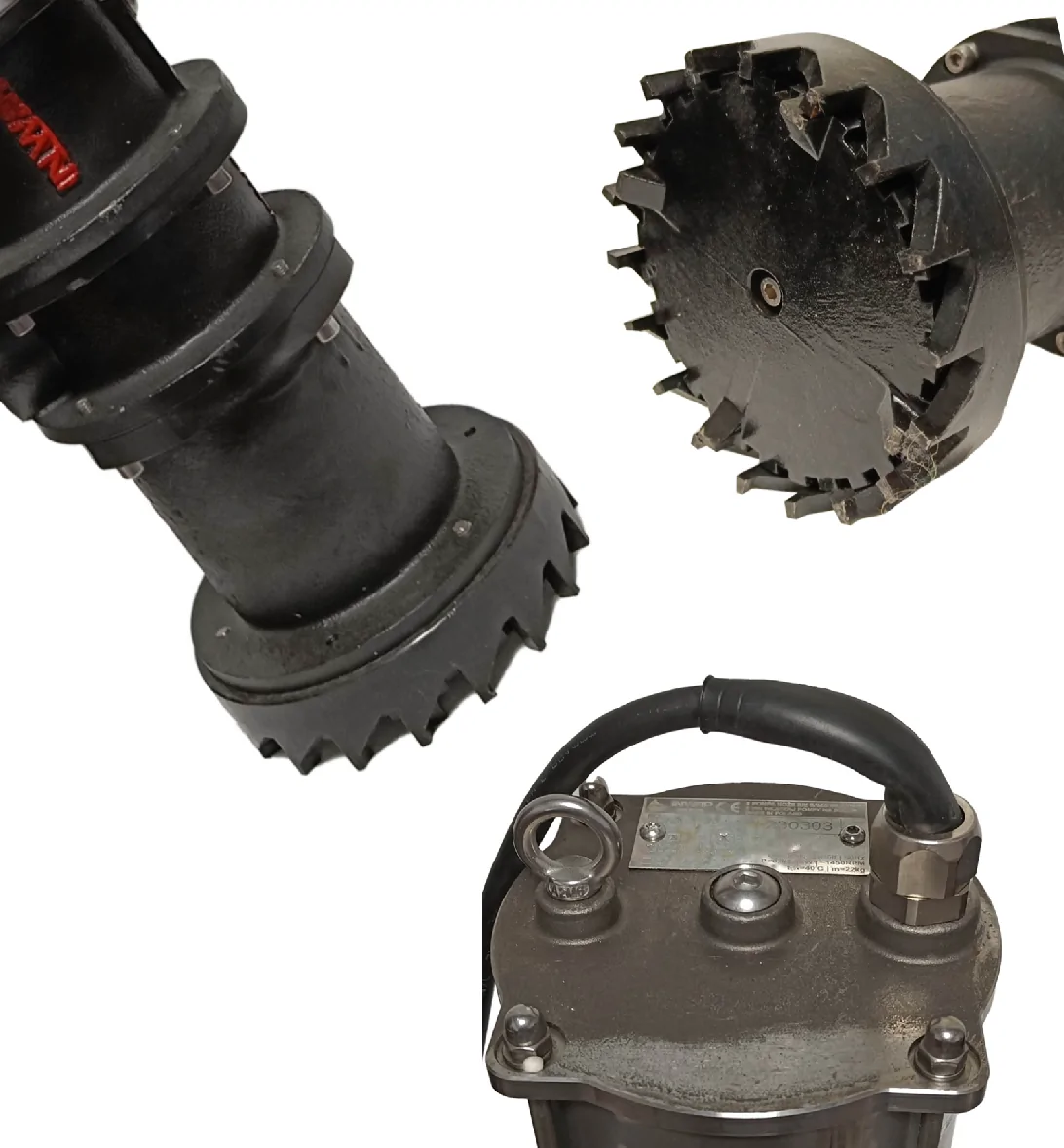 Pompa ORKA typ ORKA N 5/4 | 800W 400V - do ścieków, ciśnienie do 1,0 MPa