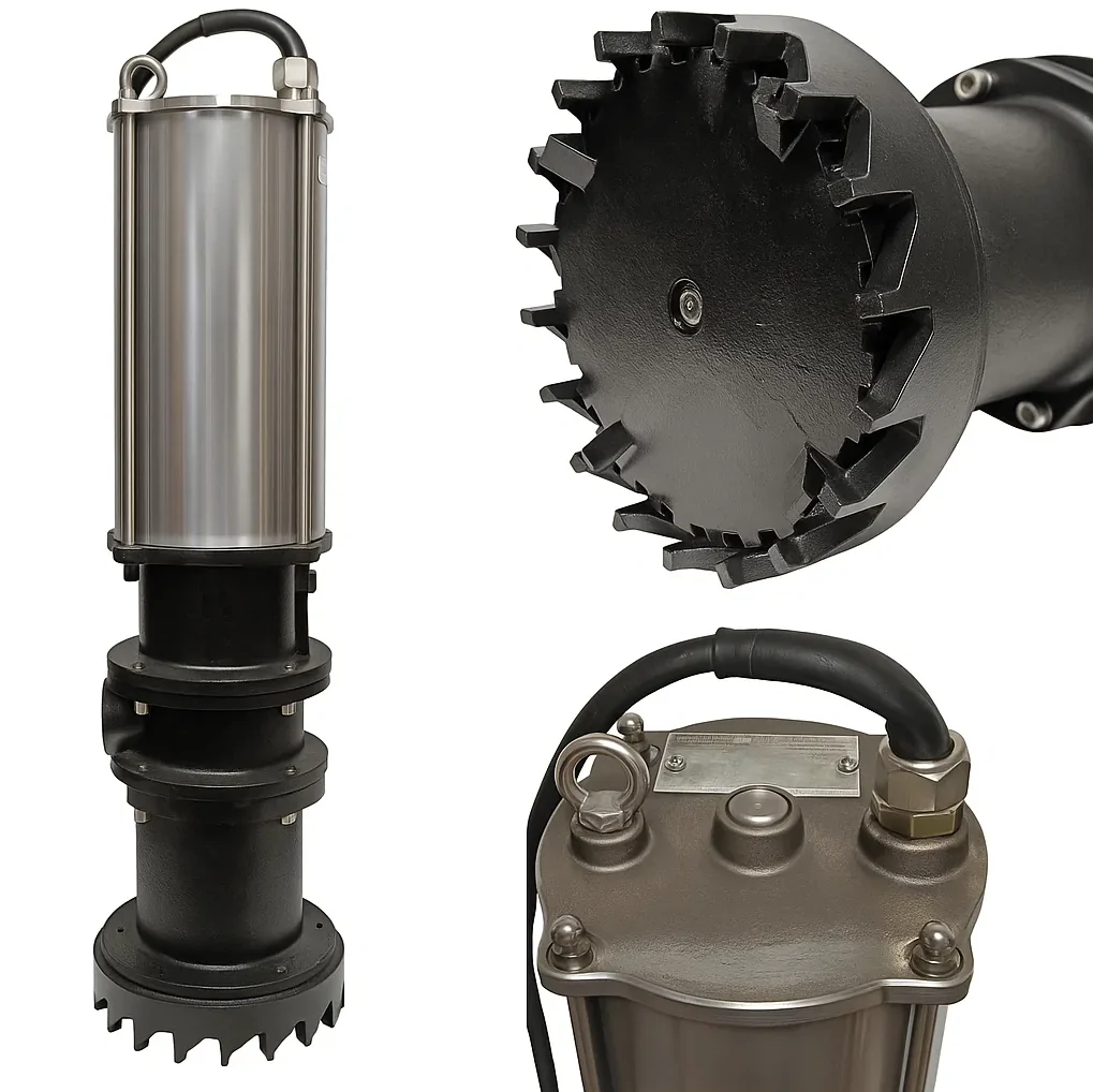 Pompa ORKA typ ORKA N 5/4 | 800W 400V - do ścieków, ciśnienie do 1,0 MPa