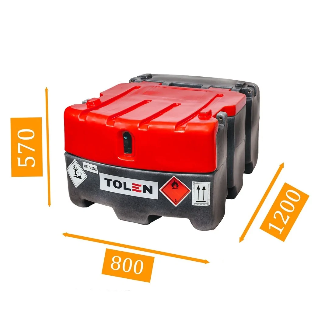 ZBIORNIK MOBILNY JFC NA OLEJ NAPĘDOWY PALIWO 250L SPECIAL