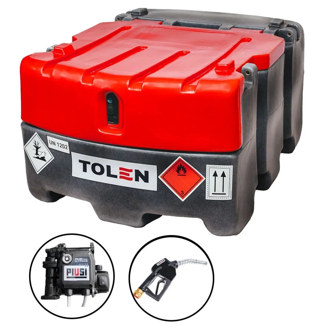 ZBIORNIK MOBILNY JFC NA OLEJ NAPĘDOWY PALIWO 250L SUPREME