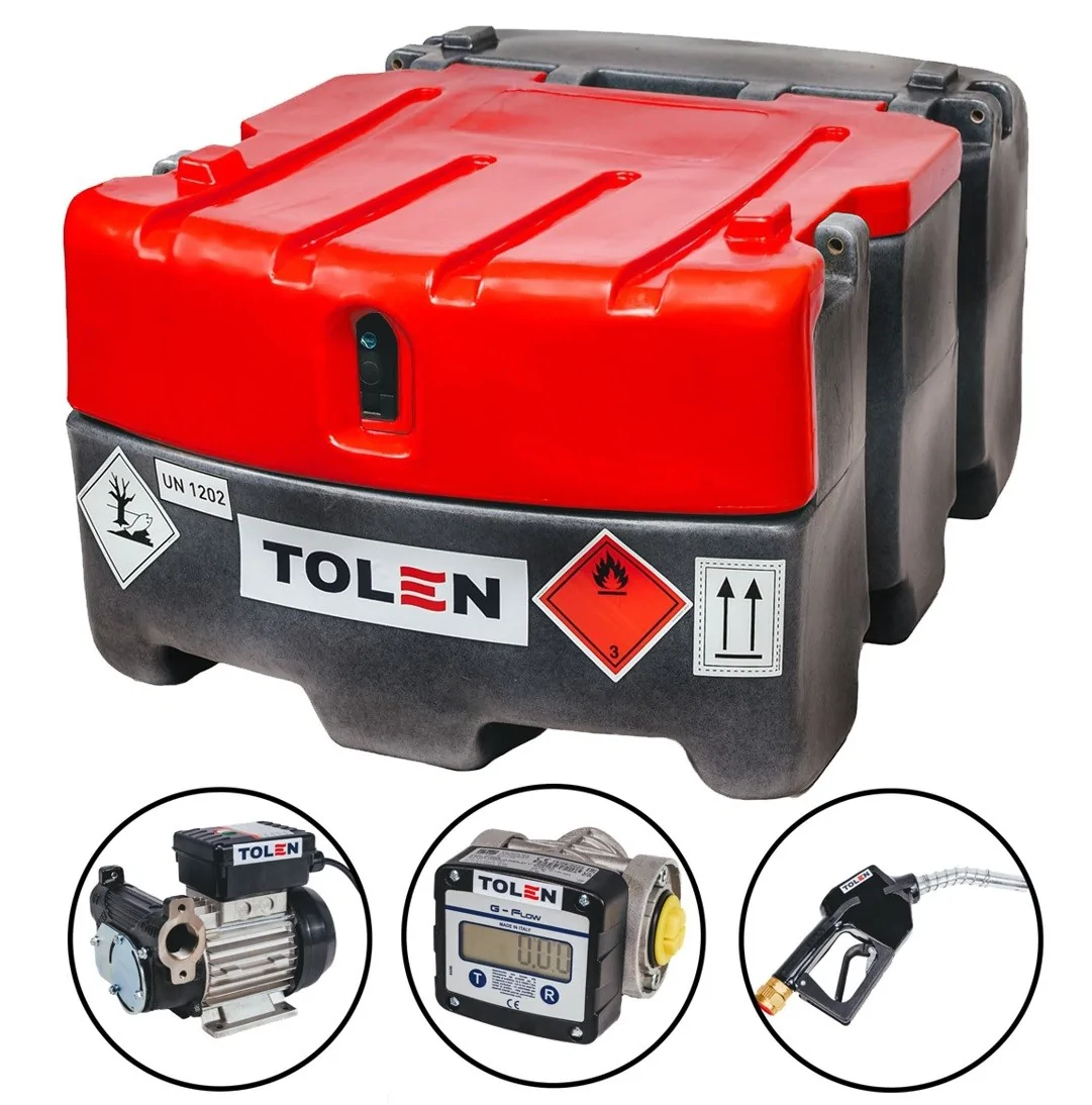 ZBIORNIK MOBILNY JFC NA PALIWO ON OLEJ 250L PROFESSIONAL 230V