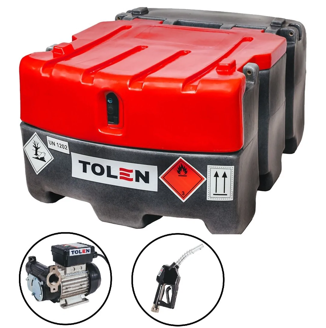 ZBIORNIK MOBILNY JFC NA PALIWO ON OLEJ 250L BASIC 230V