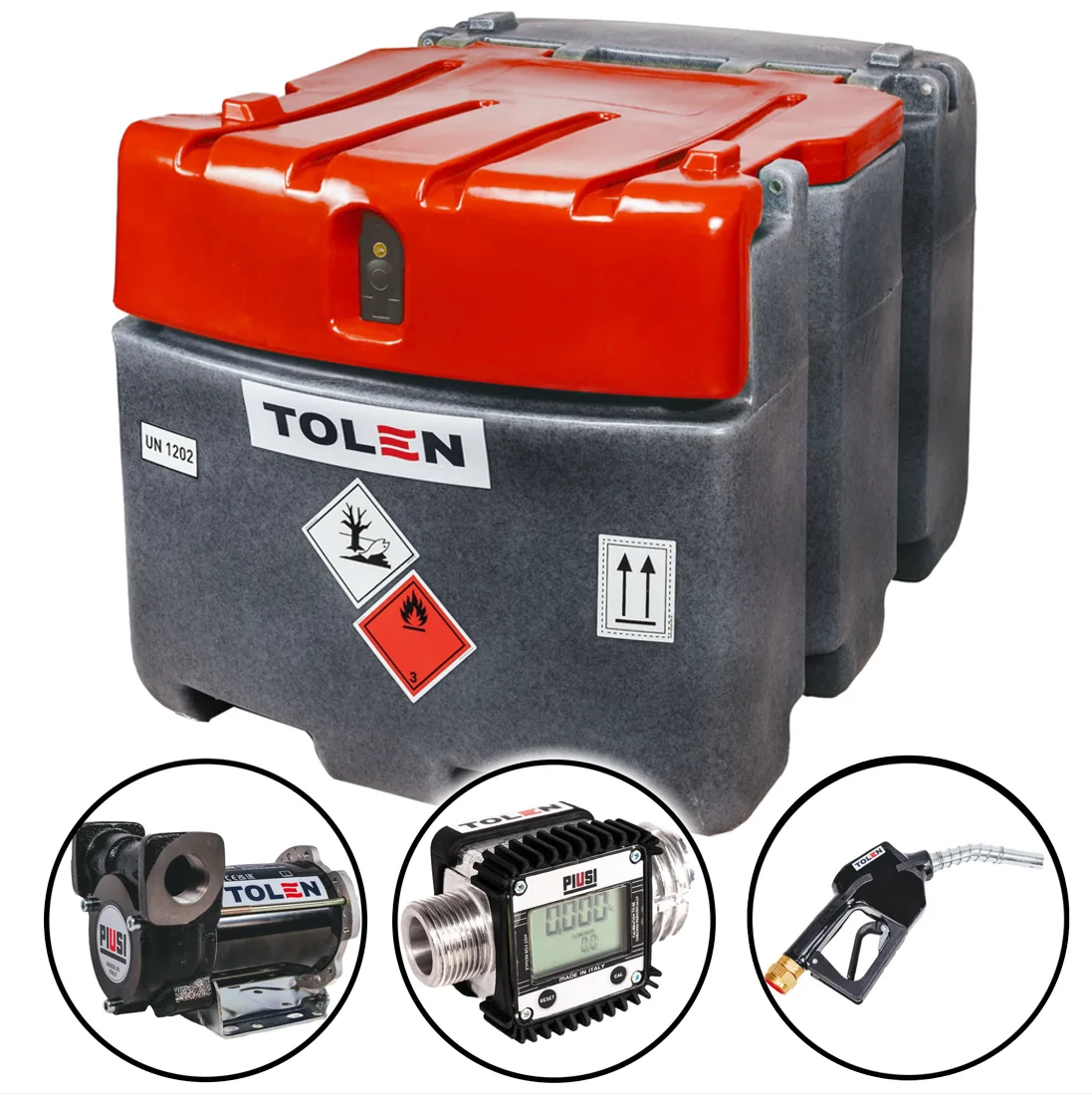 ZBIORNIK MOBILNY JFC NA OLEJ NAPĘDOWY PALIWO 425L SPECIAL