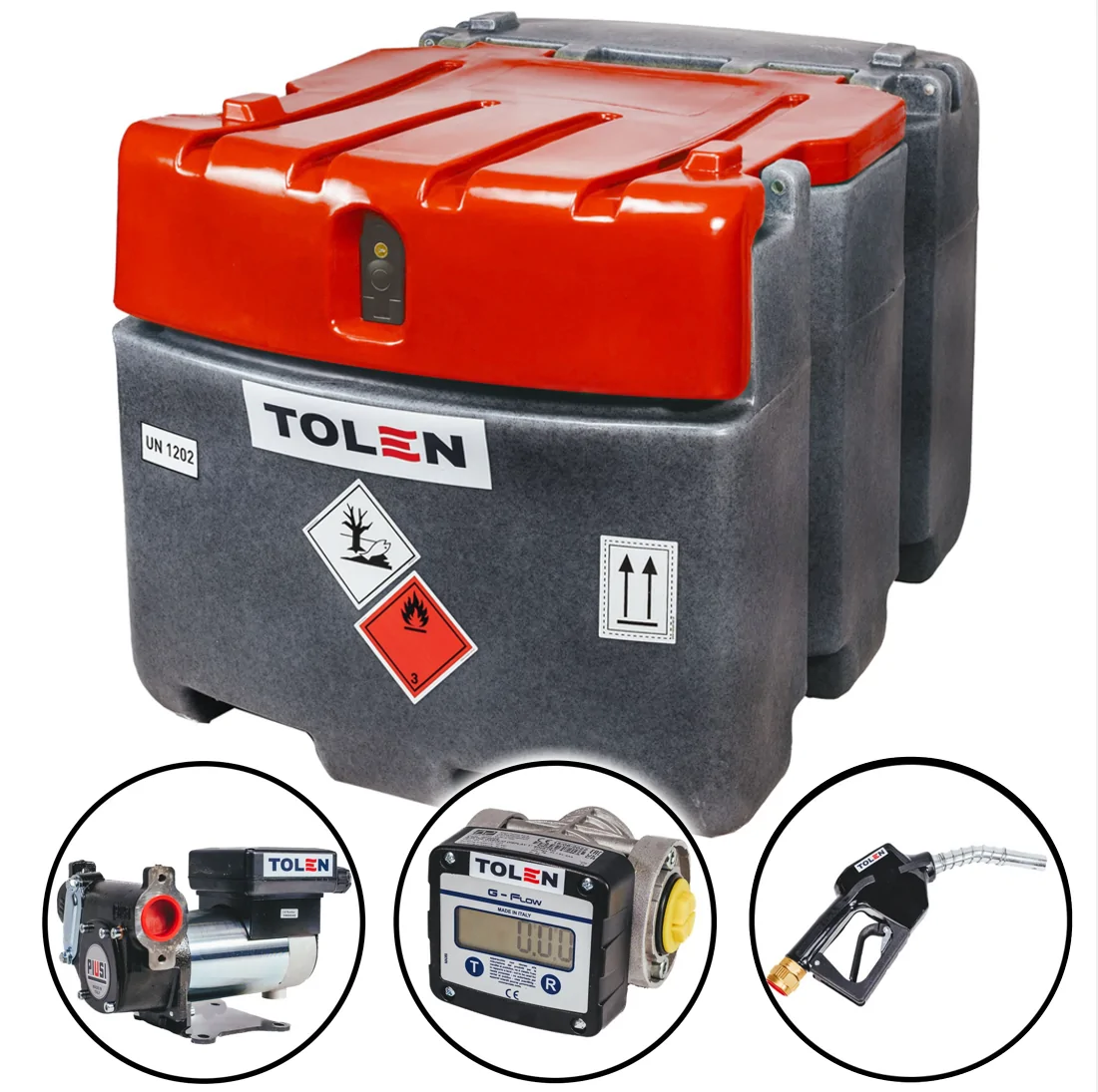 ZBIORNIK MOBILNY JFC NA OLEJ NAPĘDOWY PALIWO 425L PROFESSIONAL