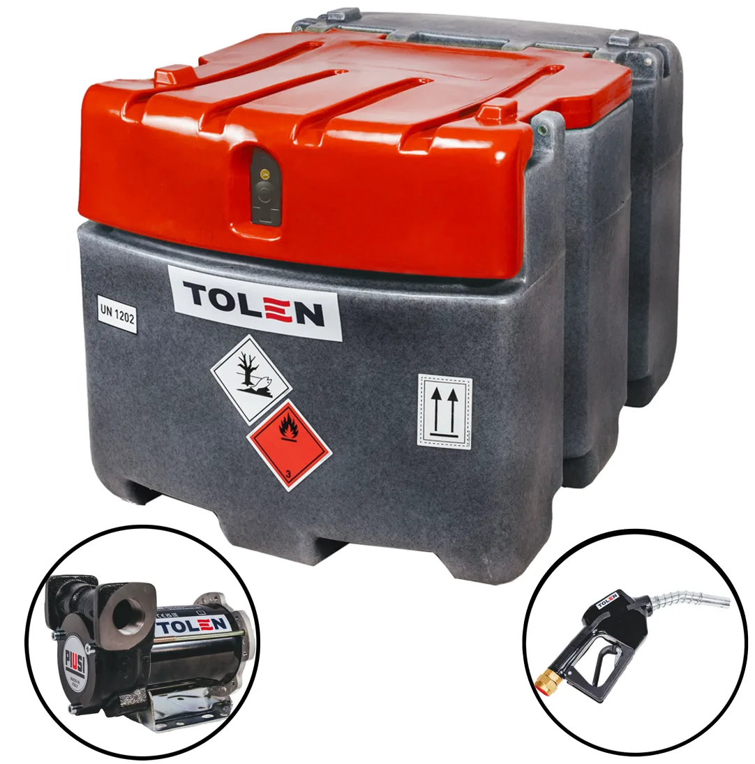 ZBIORNIK MOBILNY JFC NA OLEJ NAPĘDOWY PALIWO 425L BASIC​