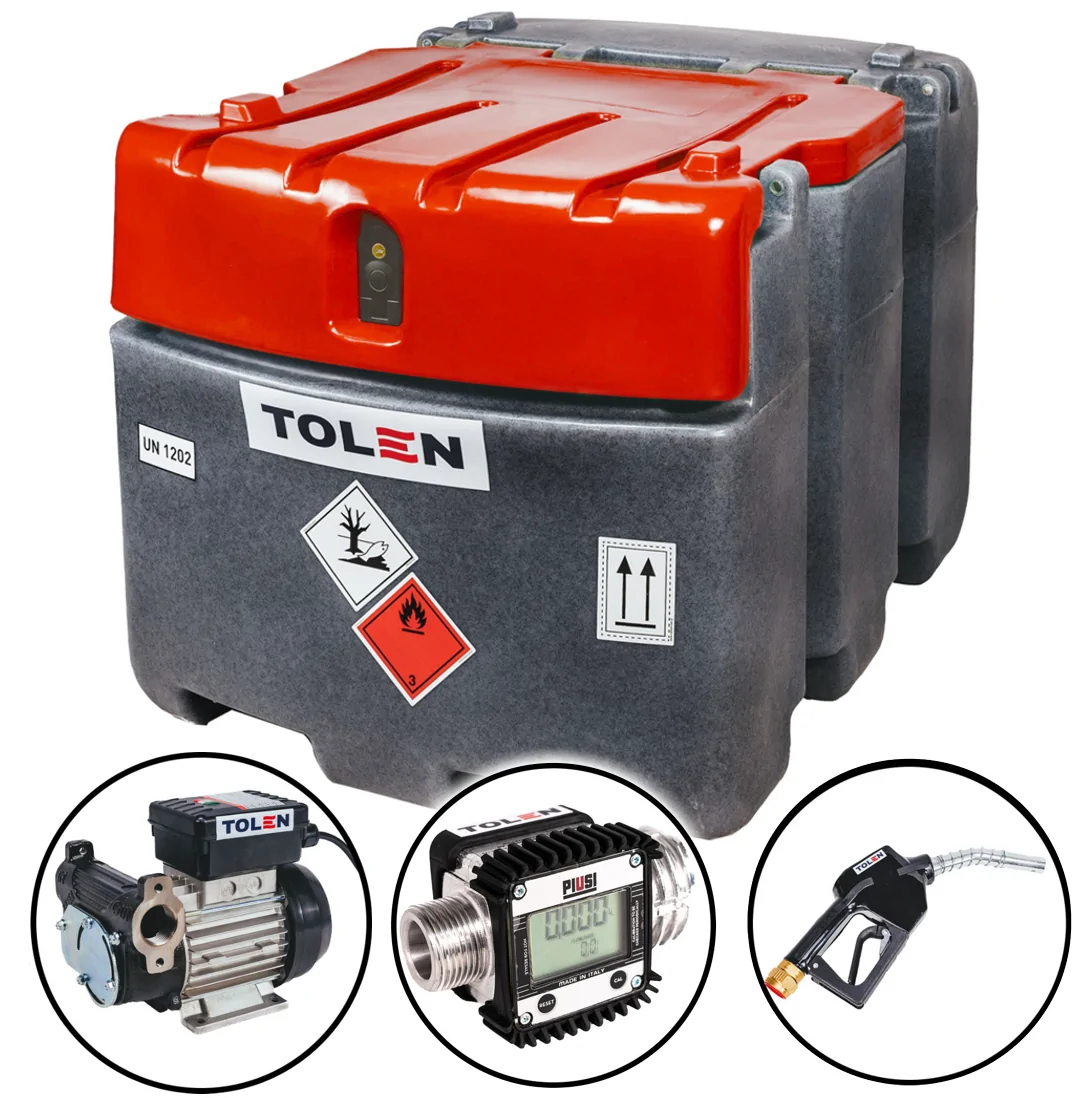 ZbiornikMobilny JFC na Paliwo ON Olej 425l Special 230V