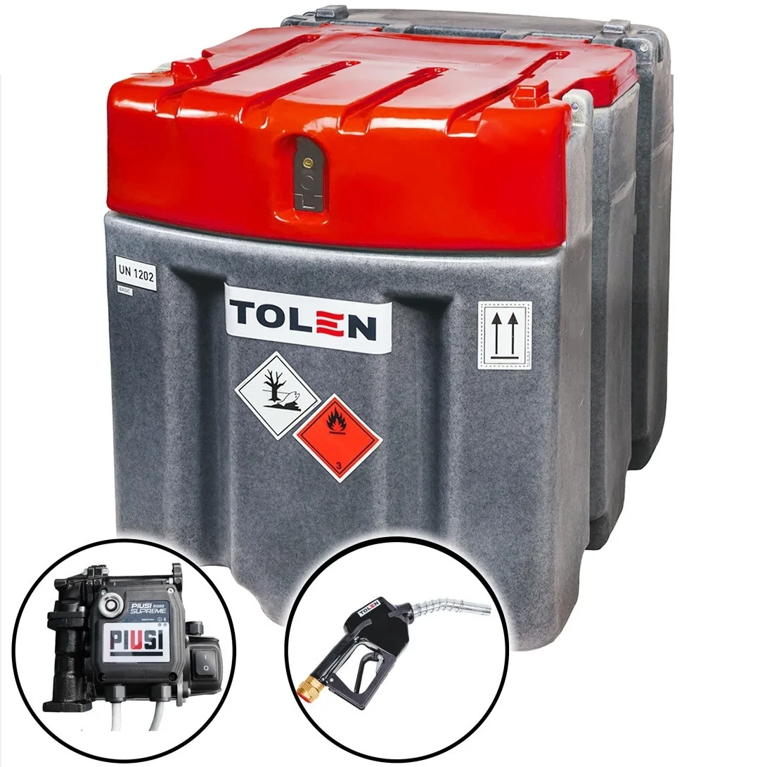 ZBIORNIK MOBILNY JFC NA OLEJ NAPĘDOWY PALIWO 600L SUPREME