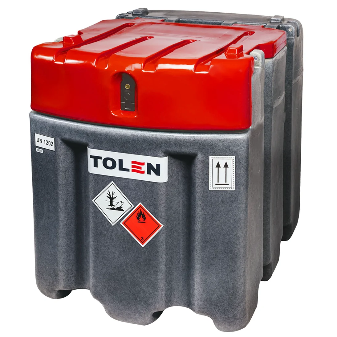 ZBIORNIK MOBILNY JFC NA PALIWO ON OLEJ 600L BASIC 230V