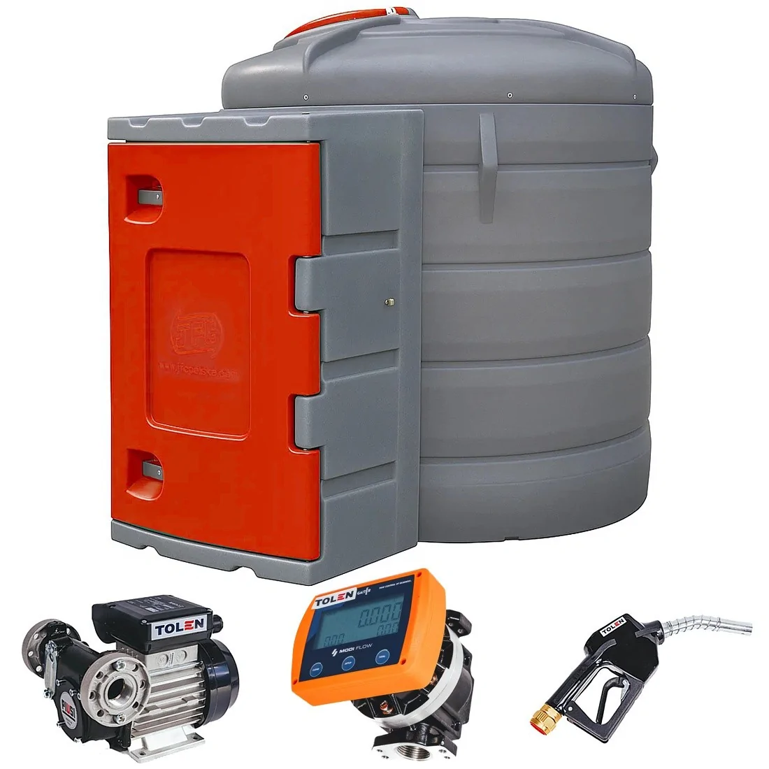 ZBIORNIK NA PALIWO ON JFC DUO OLEJ 2500L SPECIAL