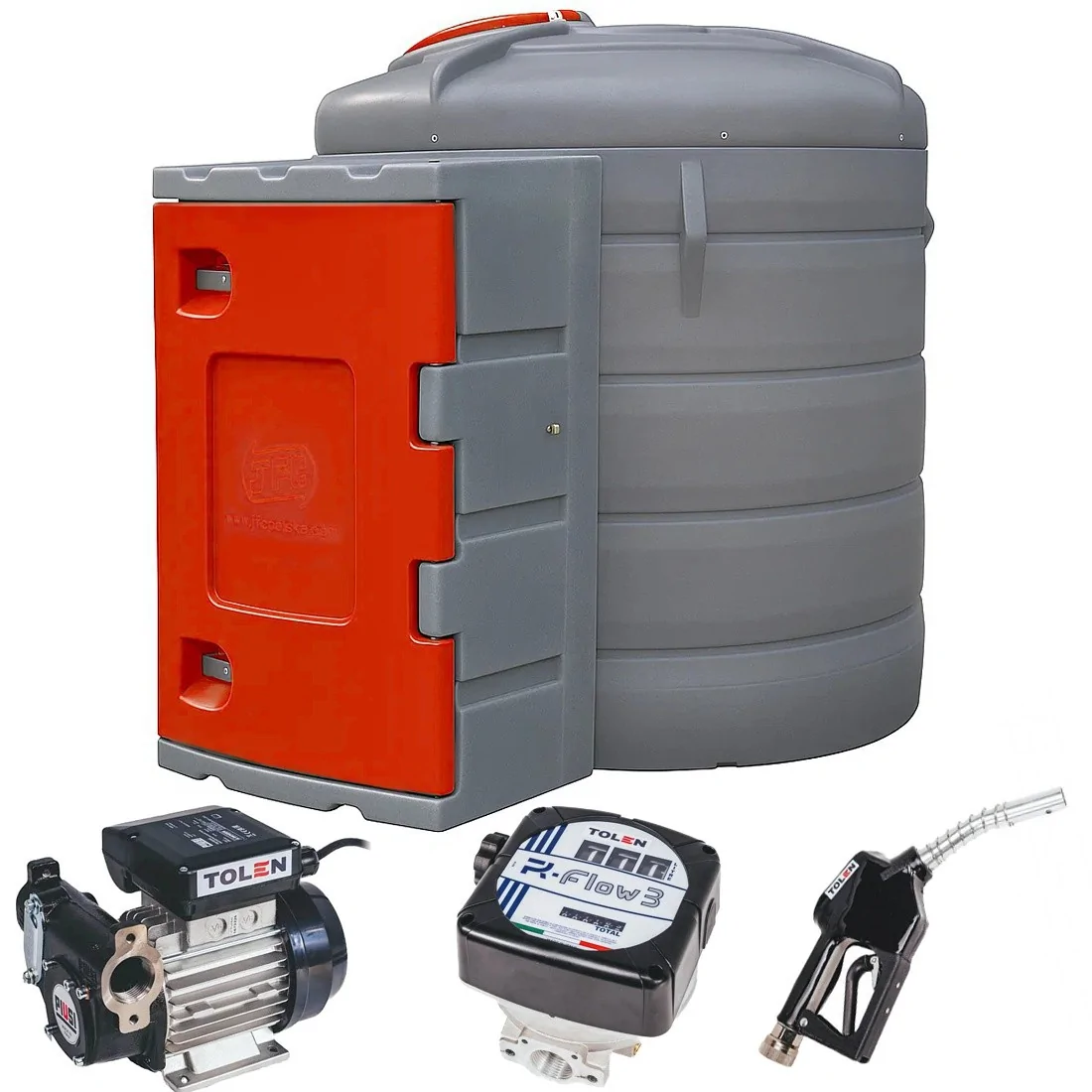 ZBIORNIK NA PALIWO ON JFC DUO OLEJ 2500L BASIC