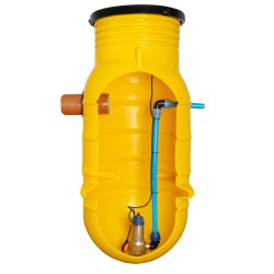 Przepompownia ścieków włoska Pompa Pedrollo Family ZP 800 + Sterownik EP