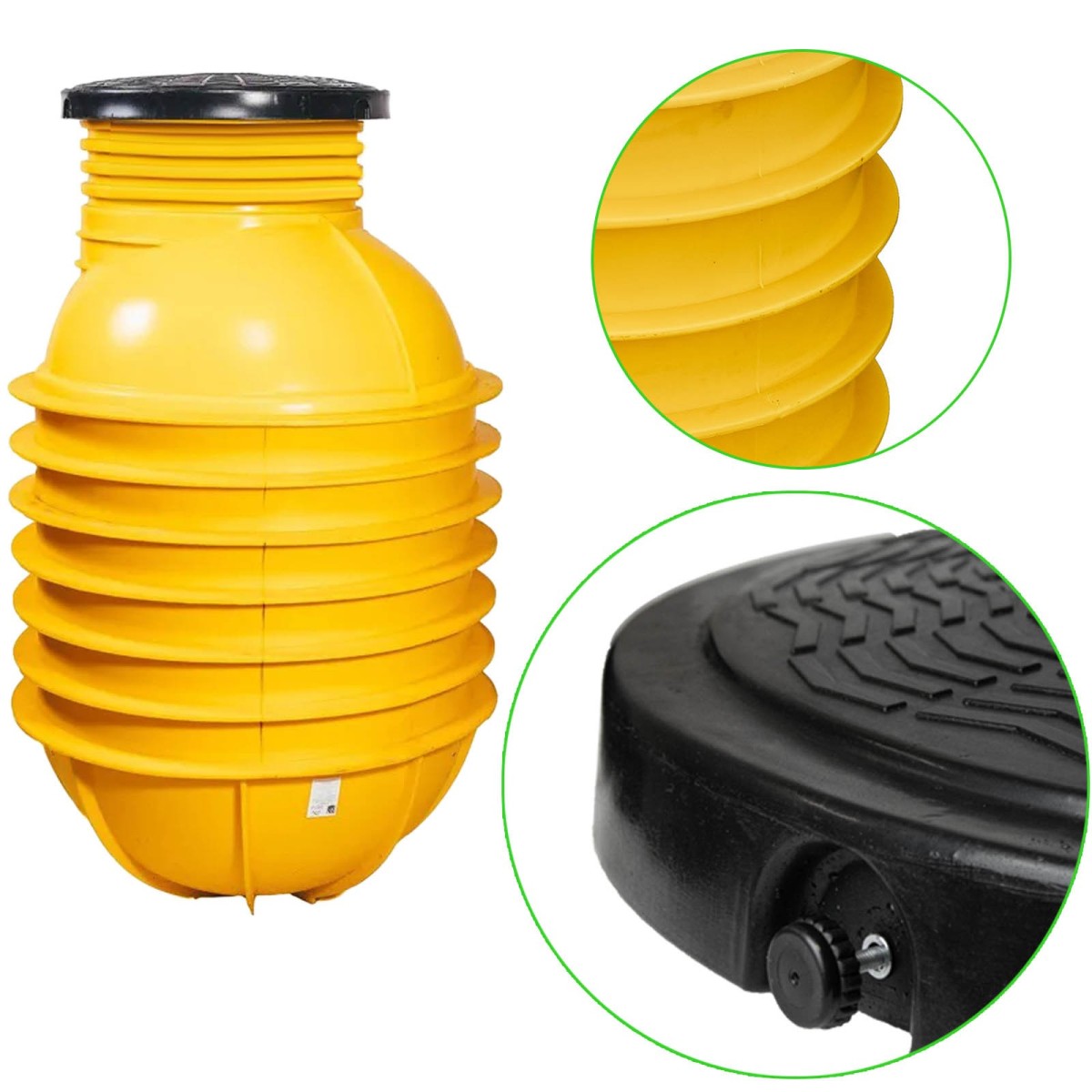 Przepompownia ścieków Marseplast studnia 860l ZP 1000/1850 z pompą Pedrollo VXm 8/35