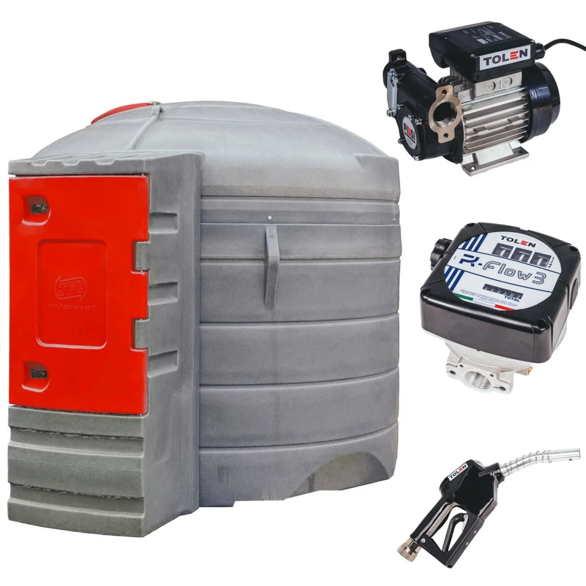 ZBIORNIK NA PALIWO ON JFC OLEJ 9000L BASIC