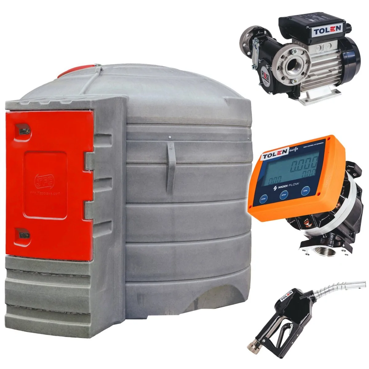 ZBIORNIK NA PALIWO ON JFC OLEJ 9000L SPECIAL