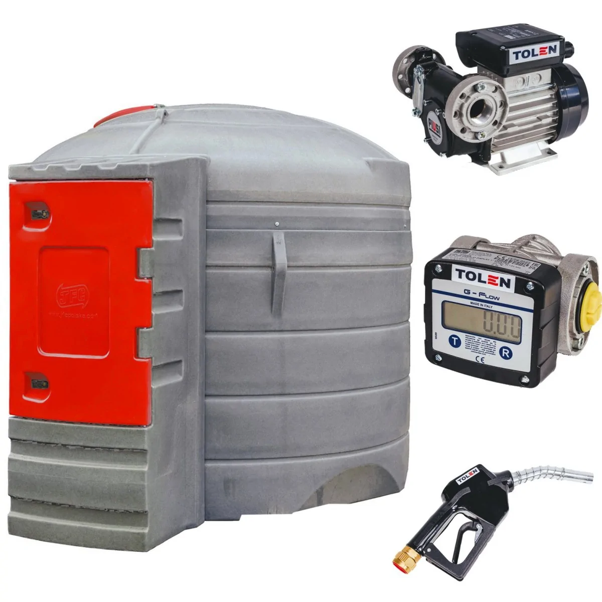 ZBIORNIK NA PALIWO ON JFC OLEJ 9000L PROFESSIONAL