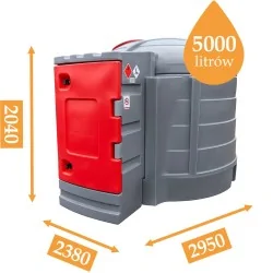 ZBIORNIK NA PALIWO ON JFC OLEJ 5000L SPECIAL