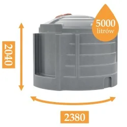 ZBIORNIK NA OLEJ OPAŁOWY JFC 5000 BASIC