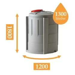 ZBIORNIK NA OLEJ OPAŁOWY JFC 1300 BASIC