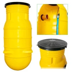 Przepompownia ścieków ZP 800, włoska pompa Pedrollo VXm 8/35