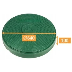 Właz pokrywa DN 640 do zbiornika 2000-6000 litrów do Marseplast Ekoroto