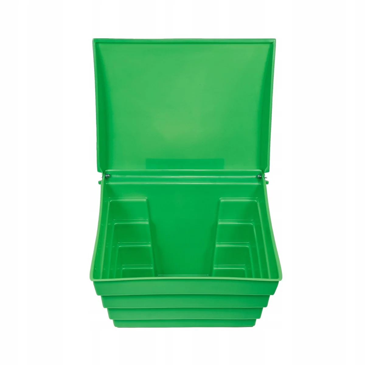 POJEMNIK NA PIASEK SÓL DROGOWĄ I SORBENT - 70L/100KG, ZIELONY