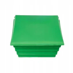 POJEMNIK NA PIASEK SÓL DROGOWĄ I SORBENT - 70L/100KG, ZIELONY