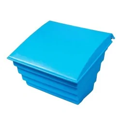 POJEMNIK NA PIASEK SÓL DROGOWĄ I SORBENT - 150L / 215KG, NIEBIESKI