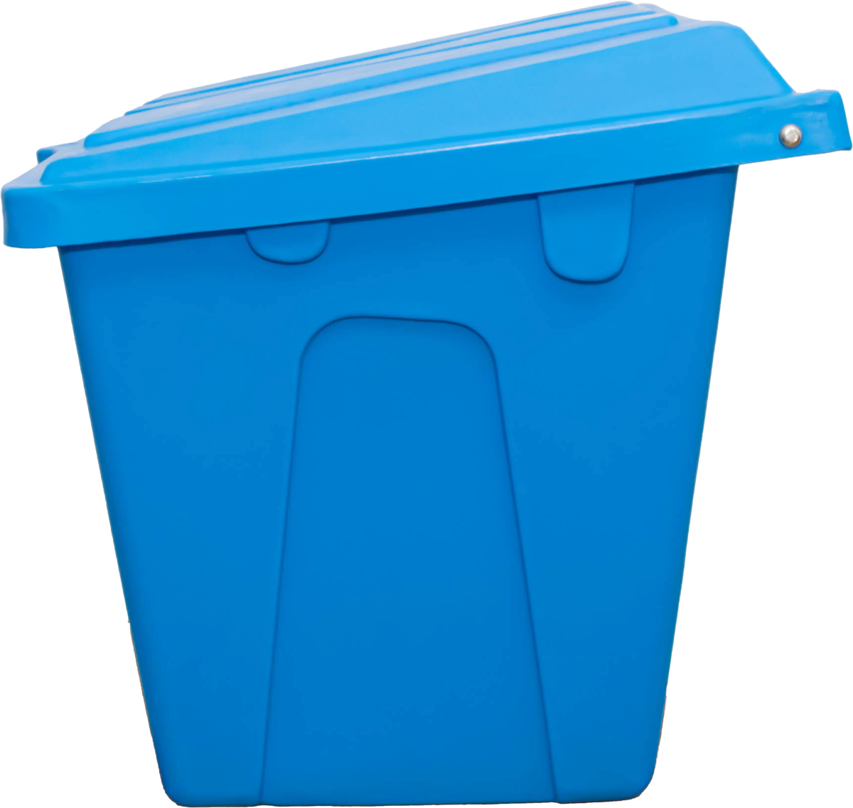 POJEMNIK NA PIASEK I SÓL DROGOWĄ, 100L / 150kg NIEBIESKI - MOCNA SKRZYNIA NA ZIMOWE MROZY