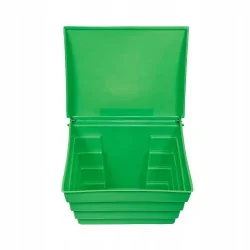 ZIELONY POJEMNIK 250L NA PIACH I SÓL DROGOWĄ - SKRZYNIA NA PIASEK, SORBENT, ŻWIR, GRANULAT