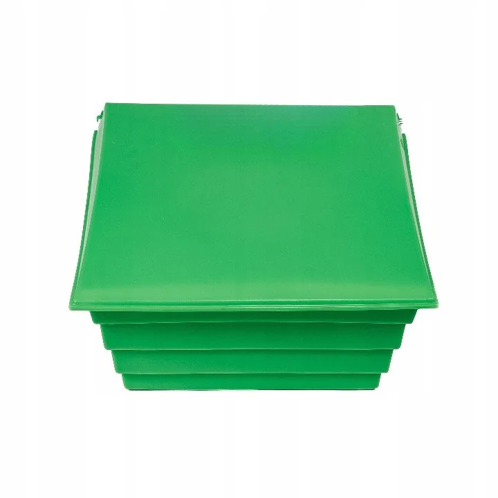 ZIELONY POJEMNIK 250L NA PIACH I SÓL DROGOWĄ - SKRZYNIA NA PIASEK, SORBENT, ŻWIR, GRANULAT