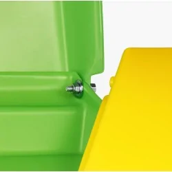 ZIELONY POJEMNIK 250L NA PIACH I SÓL DROGOWĄ - SKRZYNIA NA PIASEK, SORBENT, ŻWIR, GRANULAT