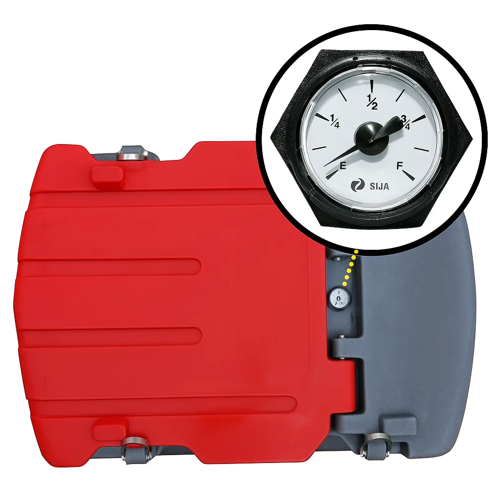 WSKAŹNIK POZIOMU PALIWA DO ZBIORNIKA MOBILNEGO JFC 600L