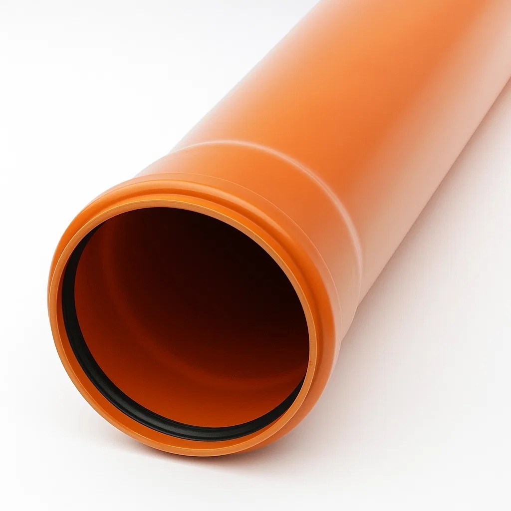 RURA KANALIZACYJNA ZEWNĘTRZNA PVC 160 SN4 fi160, 20mb - 10 sztuk