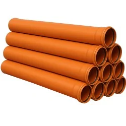 RURA KANALIZACYJNA ZEWNĘTRZNA PVC 160 SN4 fi160, 20mb - 10 sztuk