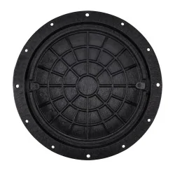 Pokrywa, właz do szamba i studni Ø800/600 PE 5 Ton | BabylonPlast klasa A15, czarna